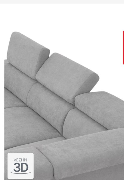 Canapea/coltar 4 locuri extensibil achizitionat recent de la Mobexpert.